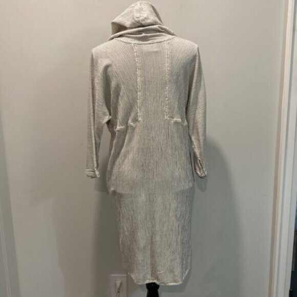 Solito Summer Dress striped hoodie Dress Large fit - Picture 13 of 14